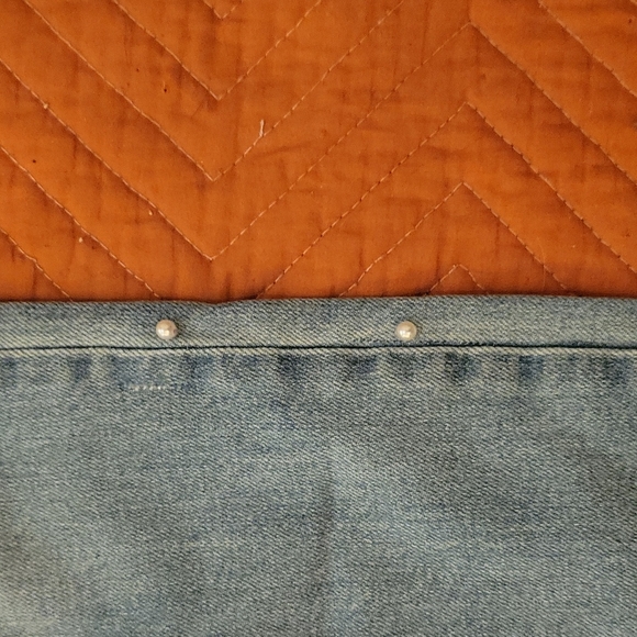 LOFT pearl studded skinny jeans size 25 - Picture 2 of 10